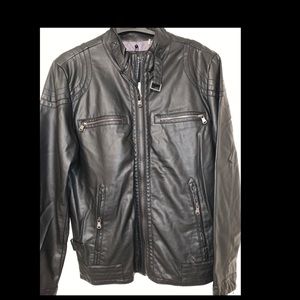 Calvin klein leather jacket for men’s